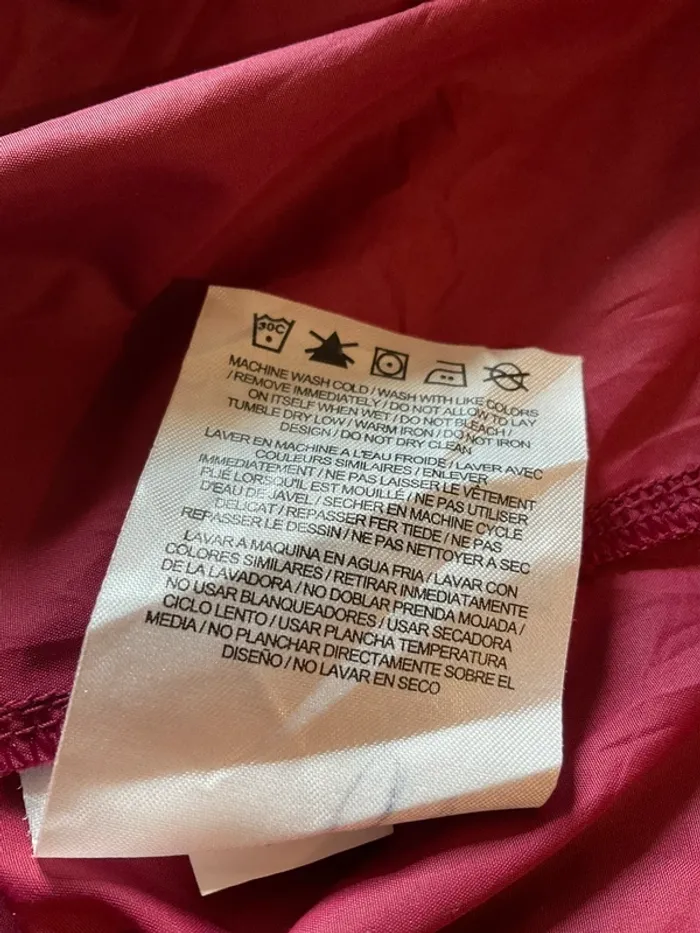 Veste coupe-vent 1/4zip manches courtes bordeaux pour homme Nike St Joseph Hawks taille M 304 - photo numéro 14