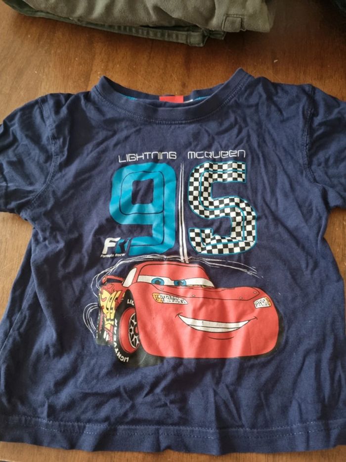 Tee shirt cars 4 ans