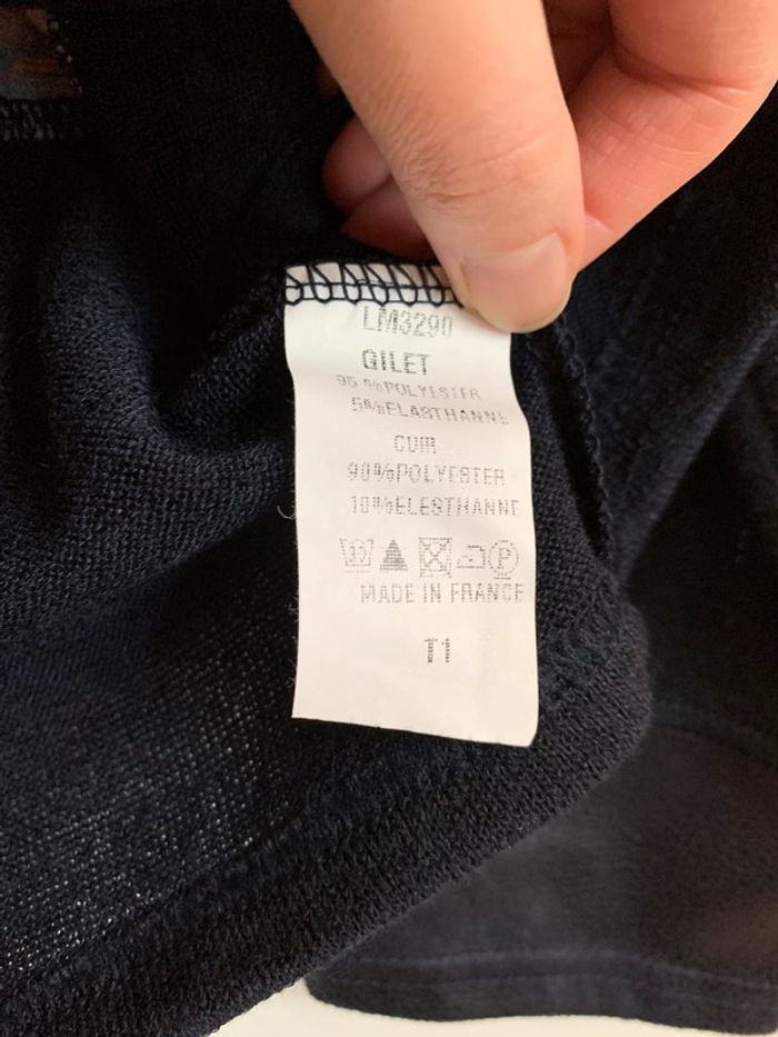 Gilet marine - photo numéro 6