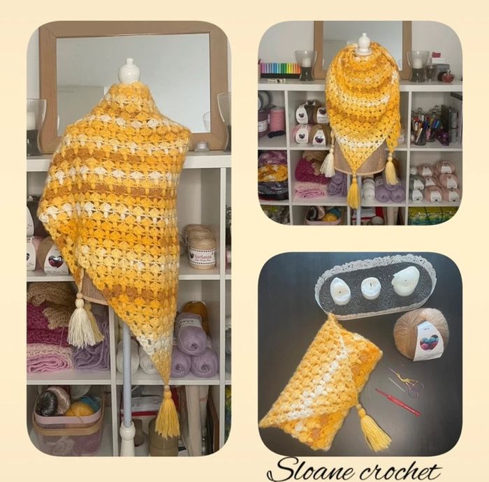 Écharpe / châle petit champion - photo numéro 4