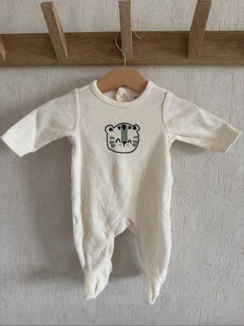 Pyjama velours 1 mois