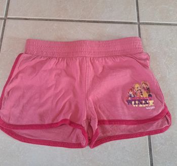 Short taille élastique rose 6 ans 👧 Winx en TBE