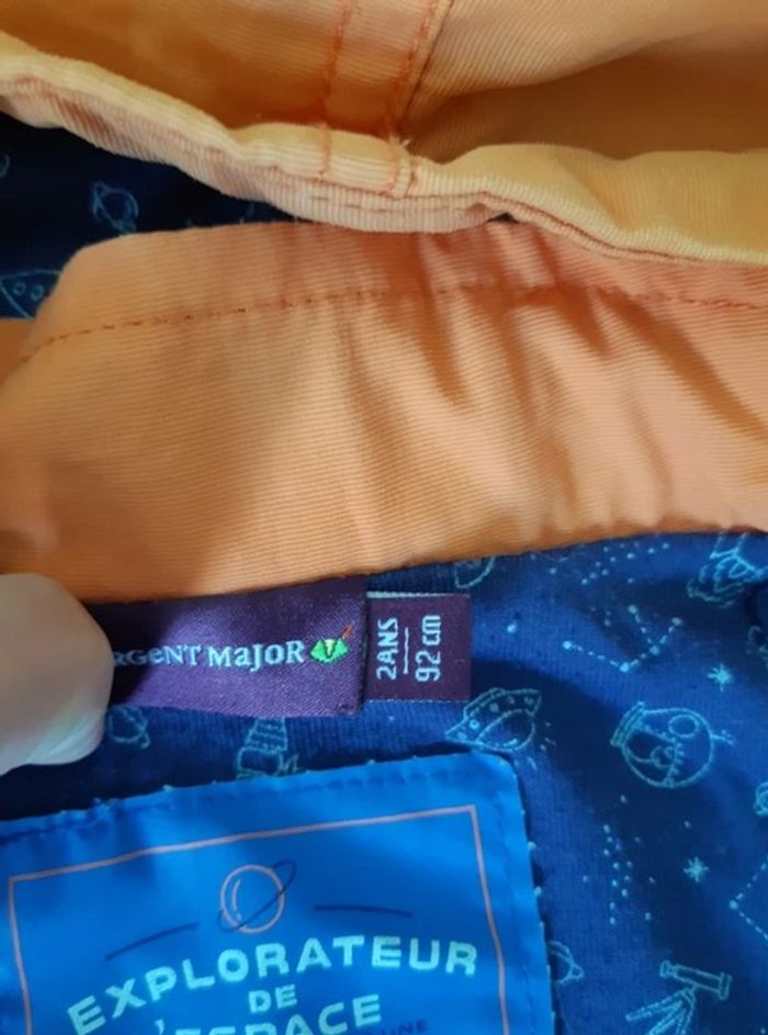 Manteau 3 en 1 Sergent Major Orange 2 ans 92cm - photo numéro 5