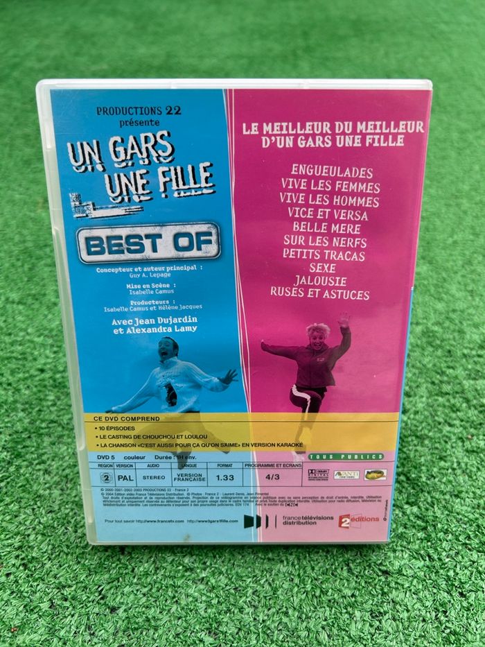 DVD Un gars une fille – Best of – 10 épisodes Jean Dujardin / Alexandra Lamy - photo numéro 2