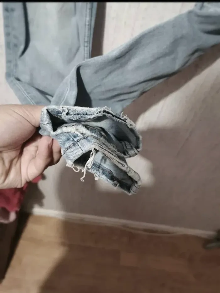 Jean effet usé taille 36 Zara Woman - photo numéro 5