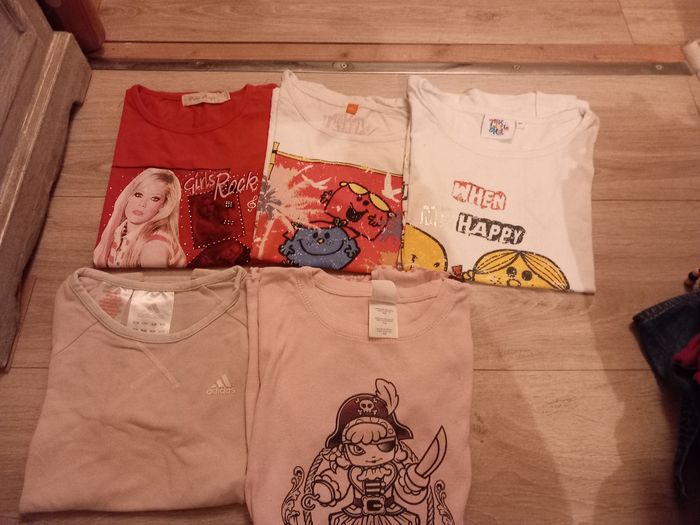 Lot 17 t-shirts manches courtes (10 ans) - photo numéro 4