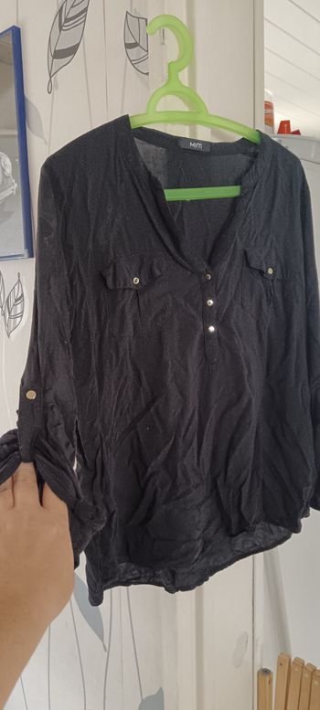 Blouse MIM noir