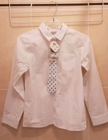 Chemise NEUVE Étiquetée T10 ans - V92B