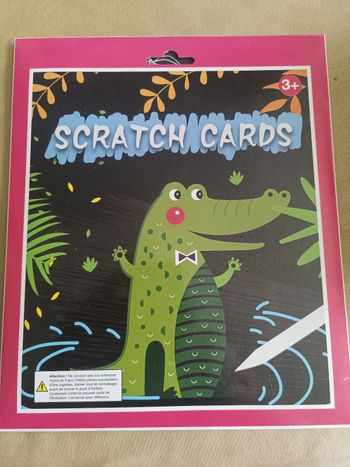 Set de 3 cartes à gratter 