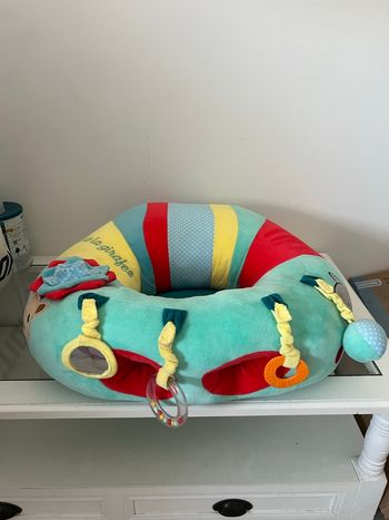 Coussin d’apprentissage assise Sophie la girafe