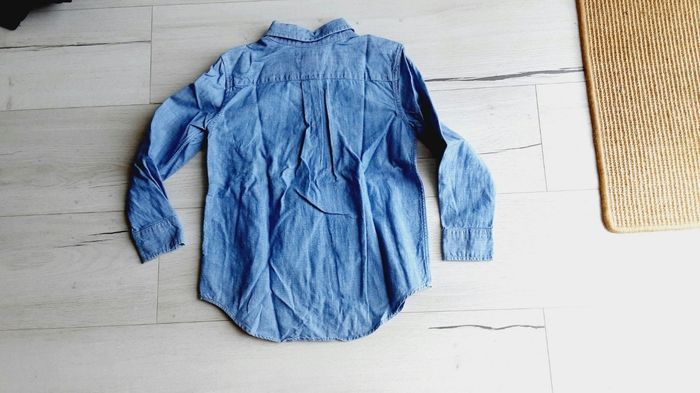 Vêtement garçon chemise manches longues bleu Ralph Lauren 6 ans - photo numéro 3