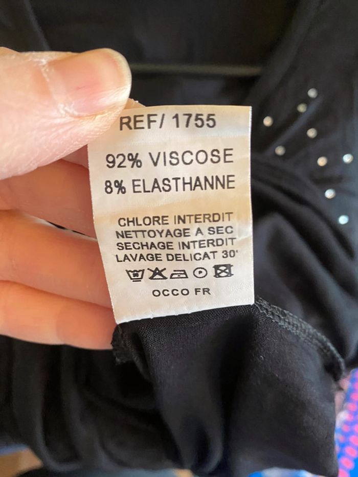 T-shirt manches 3/4 Occo Taille 2 - photo numéro 5