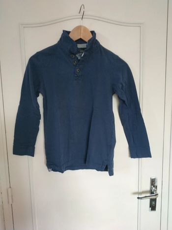 Polo bleu Tex 12 ans