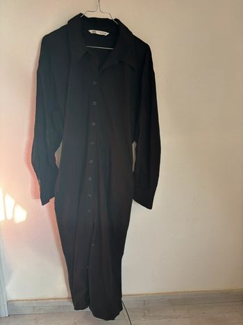 Robe longue Zara noir