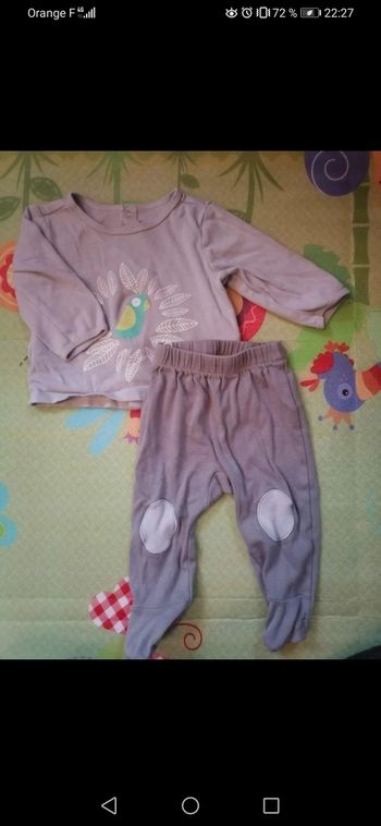 Pyjama 2 pièces, 9 mois