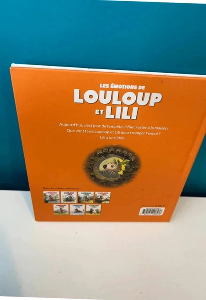 Livre les émotions de louloup et Lili s’ennuie - photo numéro 2