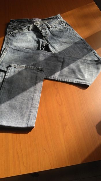 Jean gris bleu