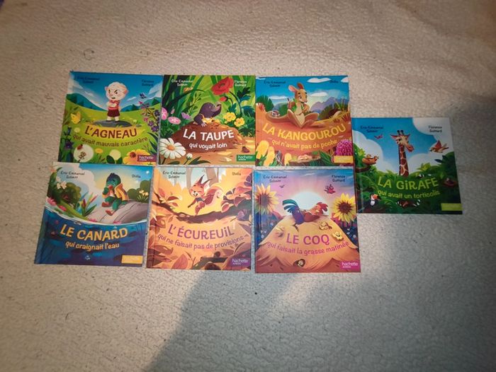 Lot de livres animaux