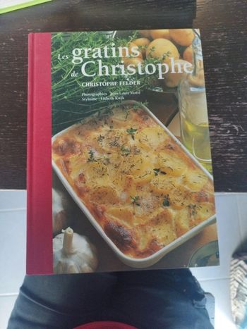 Livre de recettes "les gratins de Christophe"