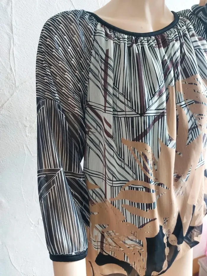 Blouse imprimée Taille 38 - photo numéro 4