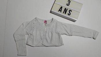 Gilet court 3 ans