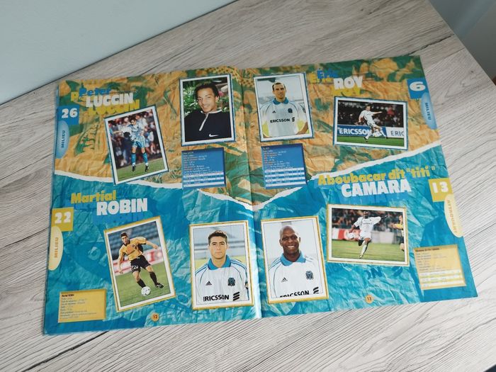 Album panini complet football olympique de Marseille - photo numéro 5