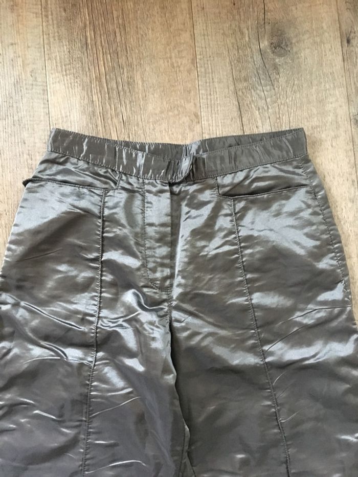 Pantalon fille gris satinée Kenzo jungle 12 ans - photo numéro 2