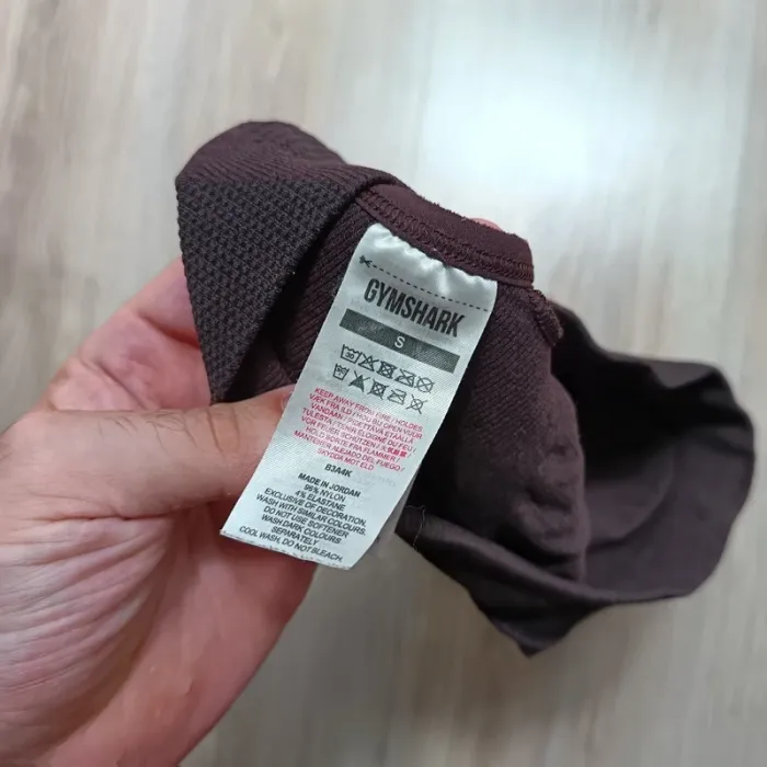 Brassière gymshark femme s marron - photo numéro 5