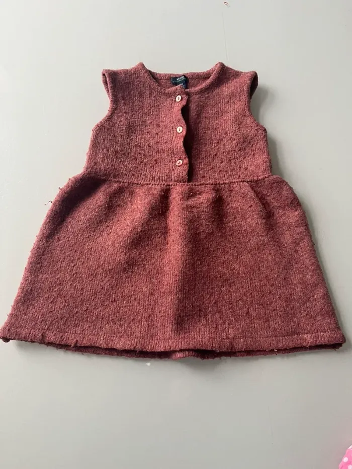 Robe vieux rose
