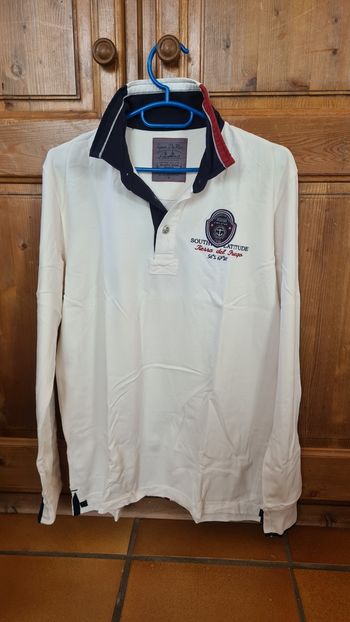 Polo manche longue homme
