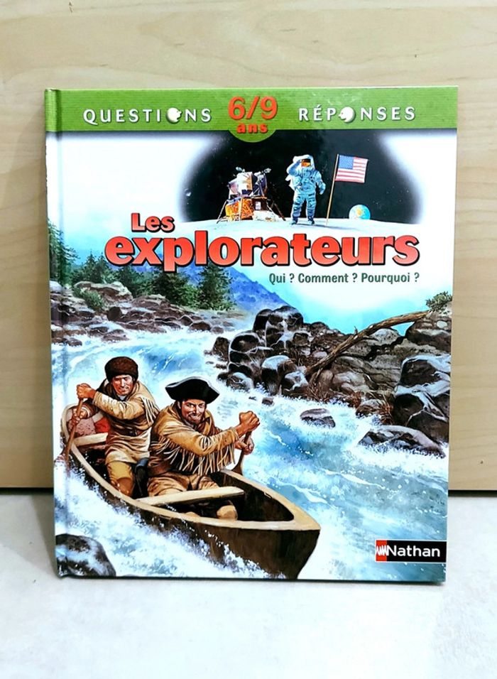 📚 Livre : Questions reponses 6 / 9 ans : les explorateurs
