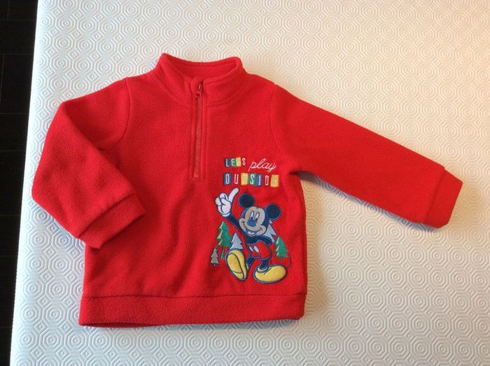 Pull polaire Mickey 12 mois