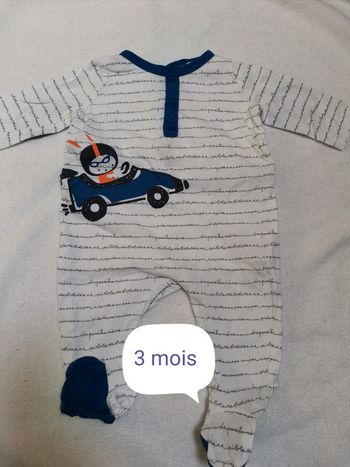 Pyjama 3 mois dpam