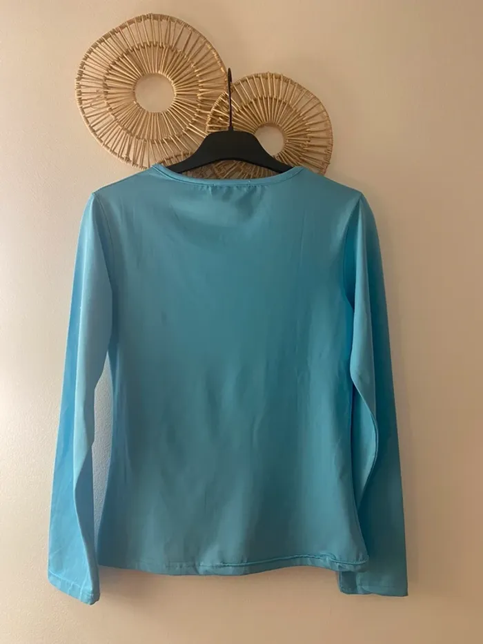 T-shirt Blu Deise Taille S - photo numéro 6