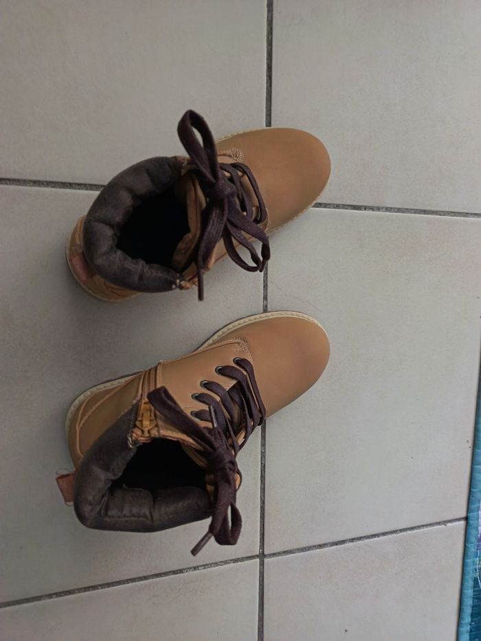 Bottines caramel neuves T34 - photo numéro 2