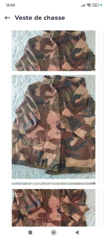 Veste chasse pêche 🎣