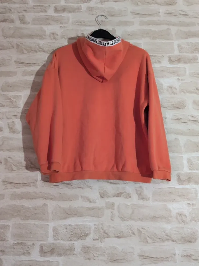 Sweat à capuche IKKS – Taille XS – True Orange - photo numéro 5