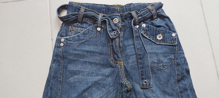 Pantacourt en jeans 10 ans - photo numéro 3