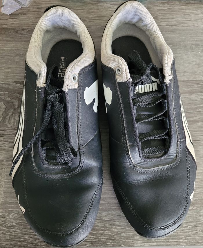 Puma drift taille 36 fermetures lacets bon état