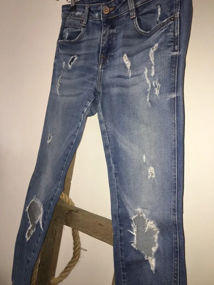 Jean destroy _ Zara - photo numéro 2