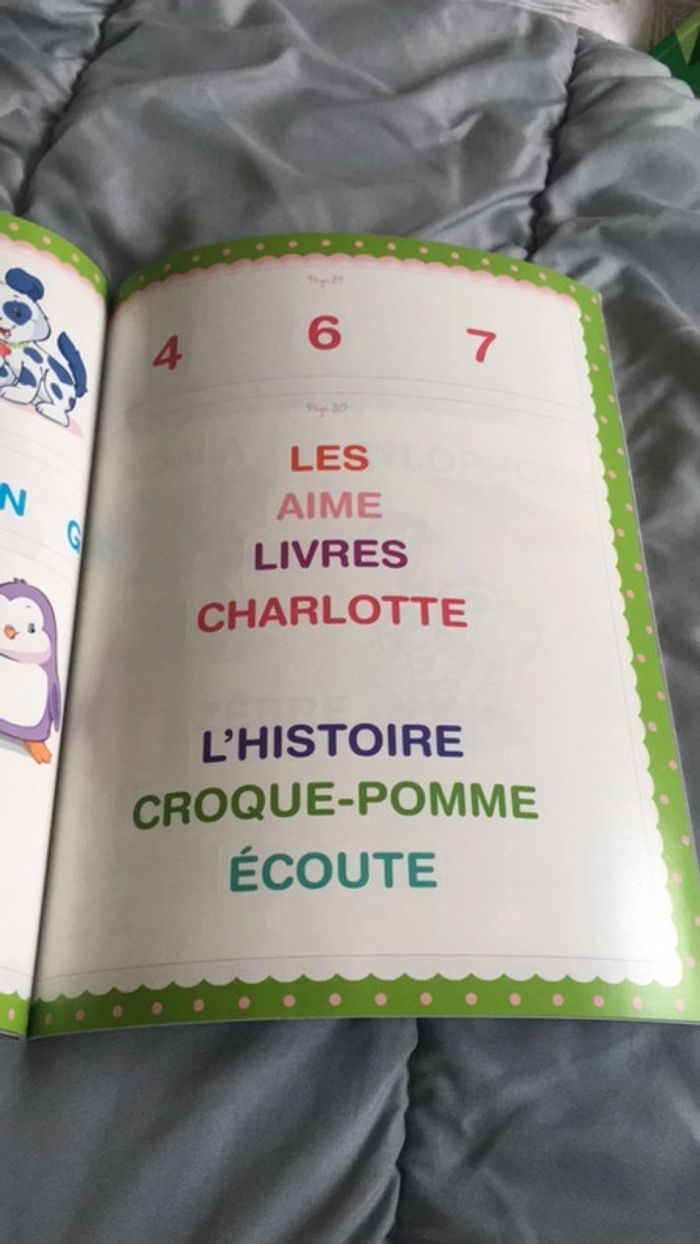 Livre En avant la maternelle « Les lettres » - photo numéro 3