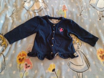 Gilet paillettes lulu castagnette 24 mois