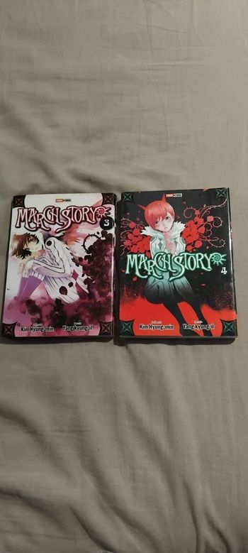 Lot livre March Story numéro 3 et 4