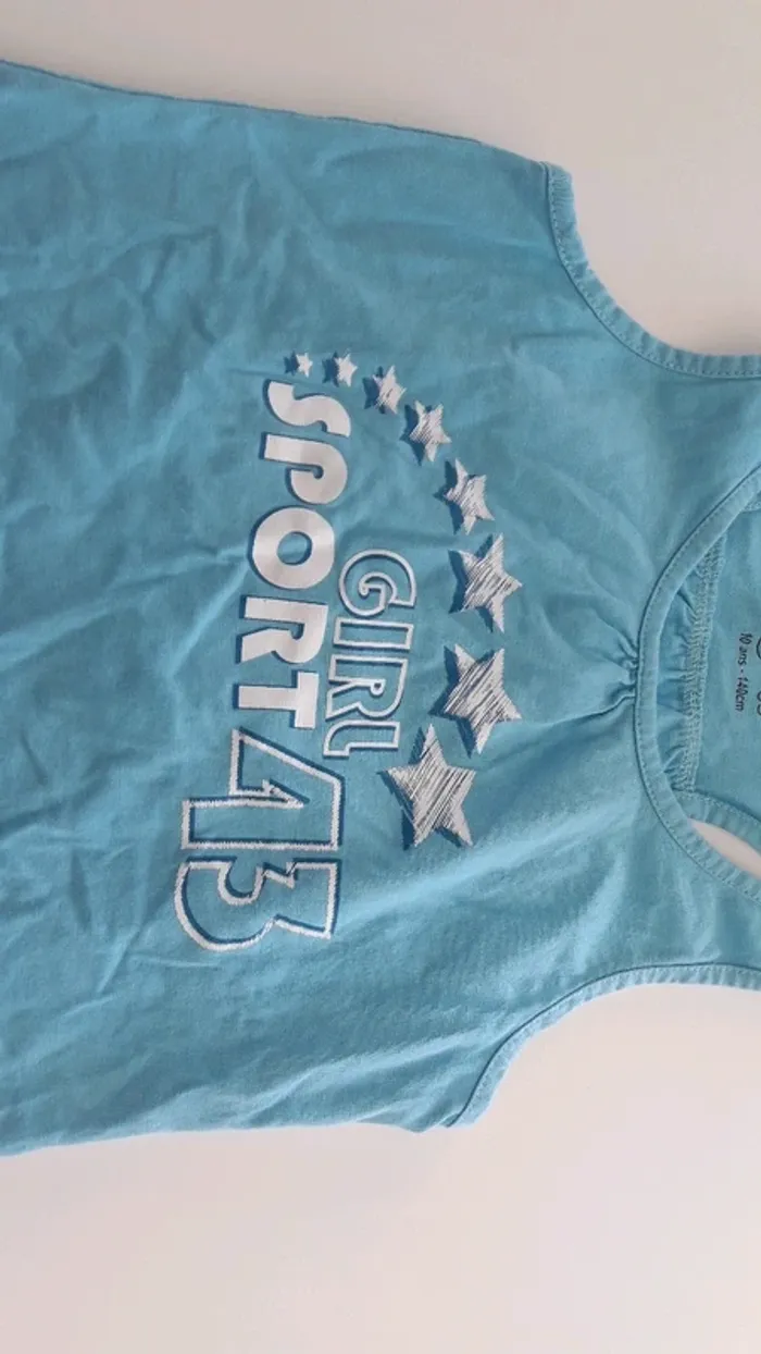 Débardeur fille 10 ans super u - photo numéro 4