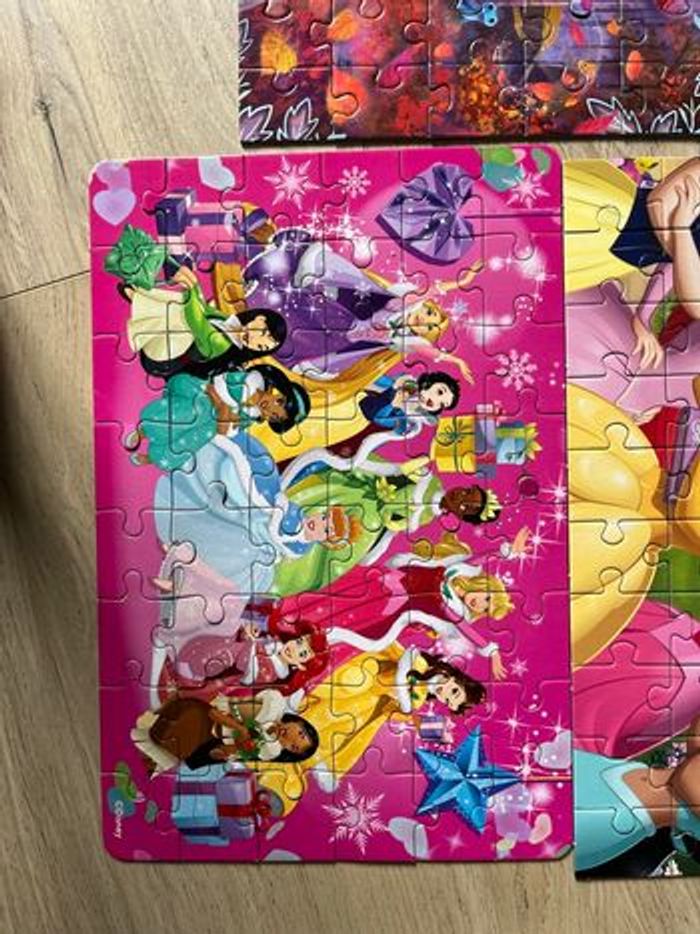 Lot puzzles Disney princess 50 pièces - photo numéro 6