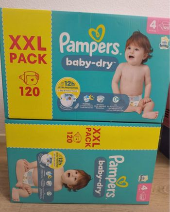Pampers  taille 4 xxl 