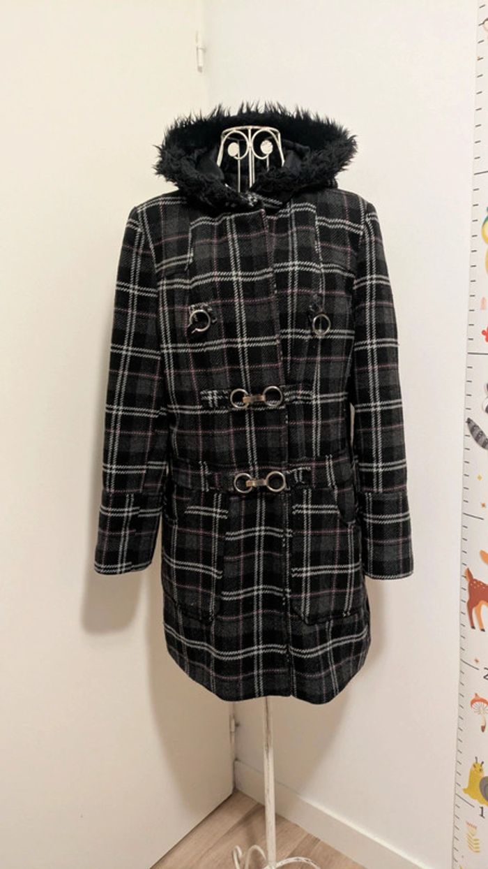 Manteau Duffle-coat long à capuche 40/42 - photo numéro 2