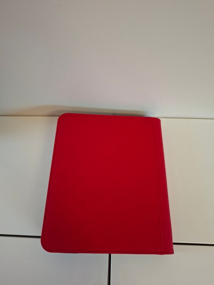 Classeur zip 128 toploaders Pokémon et autres TCG Coloris rouge 🟥 - photo numéro 7