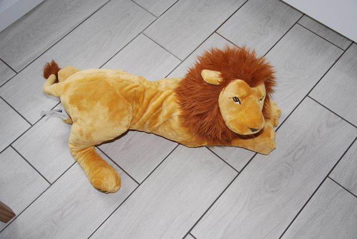 grand lion Peluche Djungelskog 70 cm - photo numéro 2