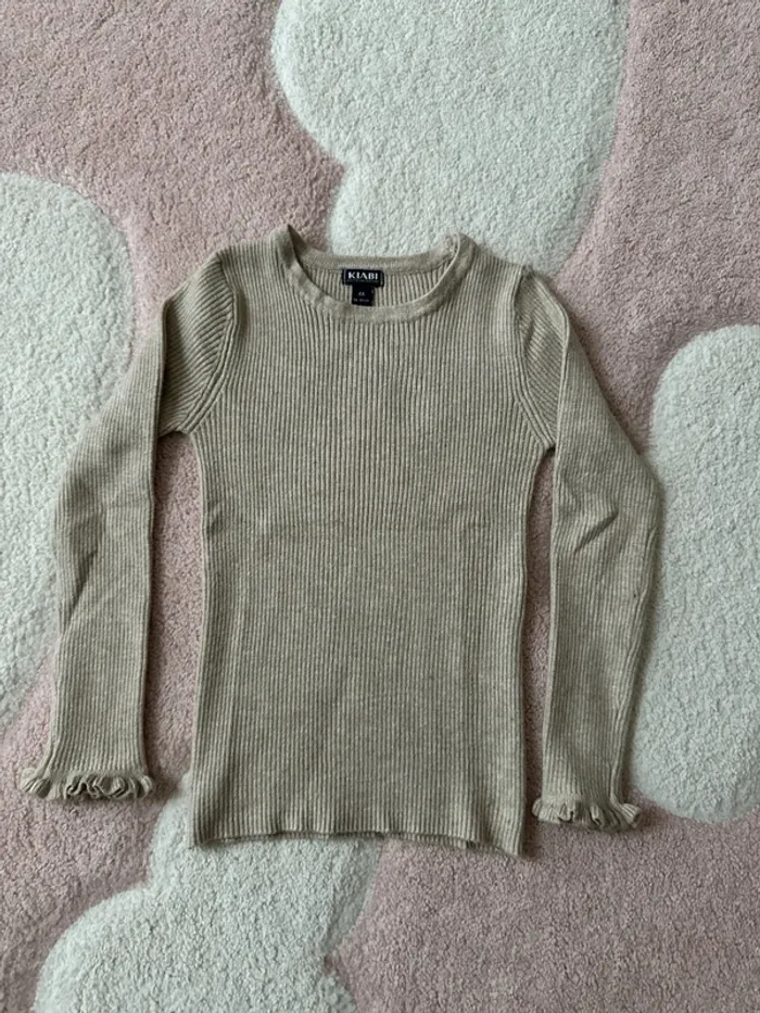 Lot de 2x Pull côtelé 4 ans - photo numéro 5